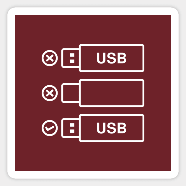 HOW TO INSERT USB Sticker by encip